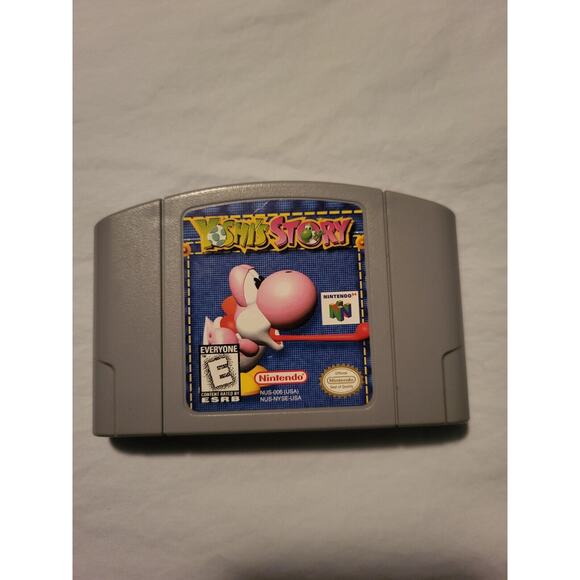 Yoshi's Story (Nintendo 64, 1998) Authentic Cartridge Only Tested and Working